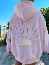 Load image into Gallery viewer, Sunset Rays Zip-Up Hoody