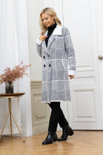 Load image into Gallery viewer, Chic Plaid Coat