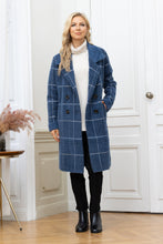 Load image into Gallery viewer, Chic Plaid Coat