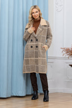 Load image into Gallery viewer, Chic Plaid Coat