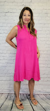 Load image into Gallery viewer, Henley Dress with Pockets
