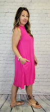 Load image into Gallery viewer, Henley Dress with Pockets