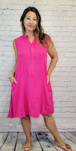 Load image into Gallery viewer, Henley Dress with Pockets