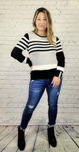 Load image into Gallery viewer, The Hamptons Sweater with Button Detail
