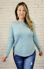 Load image into Gallery viewer, Ribbed Crew Neck Sweater