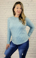 Load image into Gallery viewer, Ribbed Crew Neck Sweater