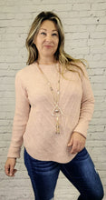 Load image into Gallery viewer, Ribbed Crew Neck Sweater