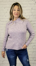 Load image into Gallery viewer, Folded Collar Pullover Sweater