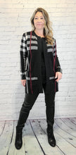 Load image into Gallery viewer, Timeless in Plaid Cardigan