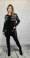 Load image into Gallery viewer, Timeless in Plaid Cardigan