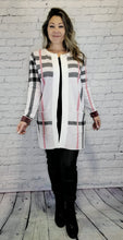 Load image into Gallery viewer, Timeless in Plaid Cardigan