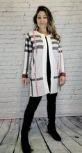 Load image into Gallery viewer, Timeless in Plaid Cardigan