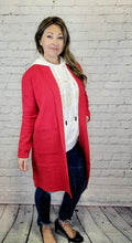 Load image into Gallery viewer, Lady in Red Coatigan