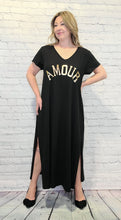 Load image into Gallery viewer, Amour Maxi Tshirt Dress