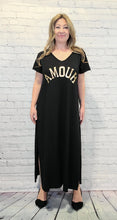 Load image into Gallery viewer, Amour Maxi Tshirt Dress