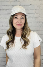 Load image into Gallery viewer, C.C Rhinestone Baseball Hat