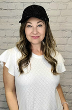 Load image into Gallery viewer, C.C Rhinestone Baseball Hat