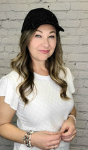 Load image into Gallery viewer, C.C Rhinestone Baseball Hat