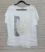 Load image into Gallery viewer, Graphic Summer Linen Top