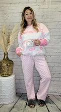 Load image into Gallery viewer, Pink Hearts Pajama Pants