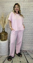 Load image into Gallery viewer, Pink Hearts Pajama Top