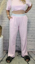 Load image into Gallery viewer, Pink Hearts Pajama Pants