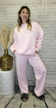 Load image into Gallery viewer, Pink Hearts Pajama Pants