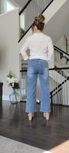 Load image into Gallery viewer, Crystals + Pearls Embellished Bamboo Jeans
