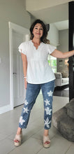 Load image into Gallery viewer, The Flirty Scalloped White Top
