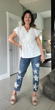 Load image into Gallery viewer, The Flirty Scalloped White Top
