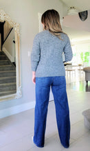 Load image into Gallery viewer, Sequined Heart Cardigan Sweater
