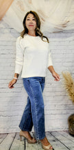 Load image into Gallery viewer, Embellished Daisy Sweater