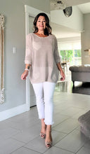 Load image into Gallery viewer, Heart On My Sleeve Crochet Sweater