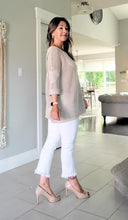 Load image into Gallery viewer, Heart On My Sleeve Crochet Sweater