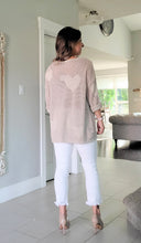 Load image into Gallery viewer, Heart On My Sleeve Crochet Sweater