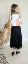 Load image into Gallery viewer, Tiered Pleated Tulle Skirt with Bows