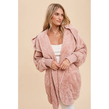 Load image into Gallery viewer, Dreamy Soft Plush Hooded Cardigan