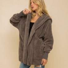 Load image into Gallery viewer, Dreamy Soft Plush Hooded Cardigan
