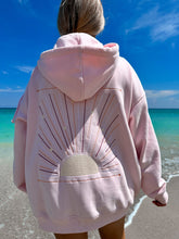 Load image into Gallery viewer, Sunset Rays Zip-Up Hoody