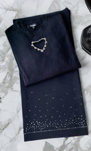 Load image into Gallery viewer, Crystal Embellished Wide Leg Pants