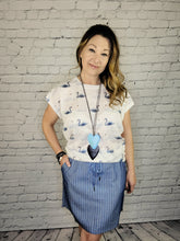 Load image into Gallery viewer, Pin Stripe Skort with pockets