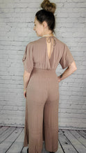 Load image into Gallery viewer, Jumpsuit with smock waist and pockets