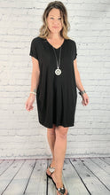 Load image into Gallery viewer, Bamboo T-Shirt Dress with pockets