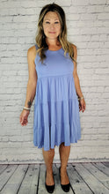 Load image into Gallery viewer, Indigo Tiered Dress