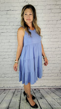 Load image into Gallery viewer, Indigo Tiered Dress