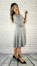 Load image into Gallery viewer, Soft knit a-line midi dress