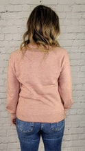 Load image into Gallery viewer, Button detailed bishop sleeve sweater