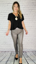 Load image into Gallery viewer, Faux Leather Tregging
