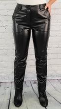 Load image into Gallery viewer, Faux Leather Trousers