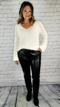 Load image into Gallery viewer, Faux Leather Trousers